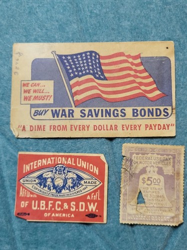 Wwii home front ephemera - home,